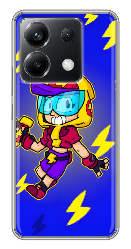 Чехол с печатью "Молниеносная MAX" для Xiaomi POCO X6 5G