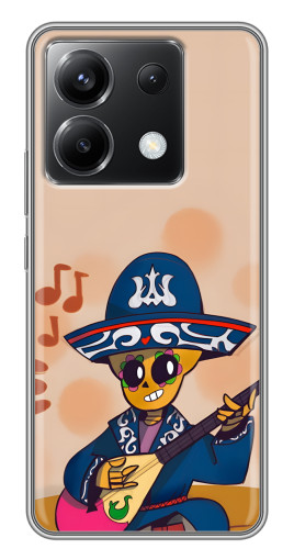Чехол с печатью "Музыкант Poco" для Xiaomi POCO X6 5G