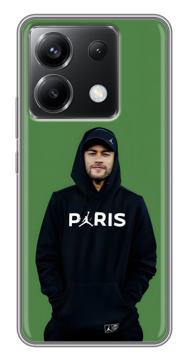 Чехол с печатью "Неймар Paris" для Xiaomi POCO X6 5G