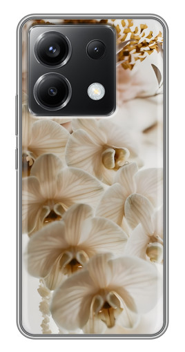 Чехол с печатью "Нежная орхидея" для Xiaomi POCO X6 5G