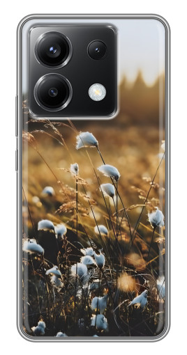 Чехол с картинкой "Нежные полевые цветы" для Xiaomi POCO X6 5G