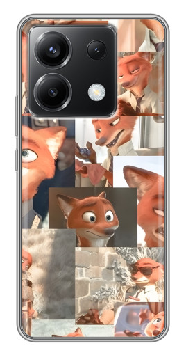 Чехол с принтом "Ник Крутихвост" для Xiaomi POCO X6 5G