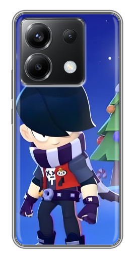 Чехол с печатью "Новогодний Эдгард" для Xiaomi POCO X6 5G