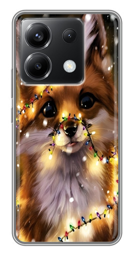 Чехол с печатью "Новогодний лесенок" для Xiaomi POCO X6 5G