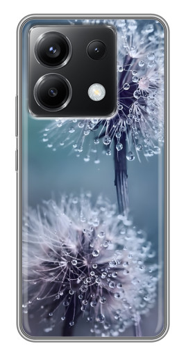 Чехол с принтом "Одуванчик с капельками" для Xiaomi POCO X6 5G