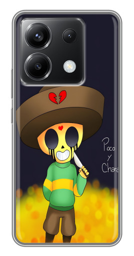 Чехол с принтом "Poco y Chara" для Xiaomi POCO X6 5G