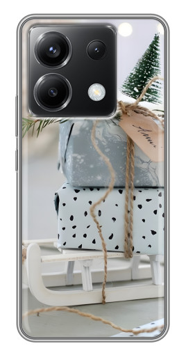 Чехол с печатью "Подарки на санках" для Xiaomi POCO X6 5G
