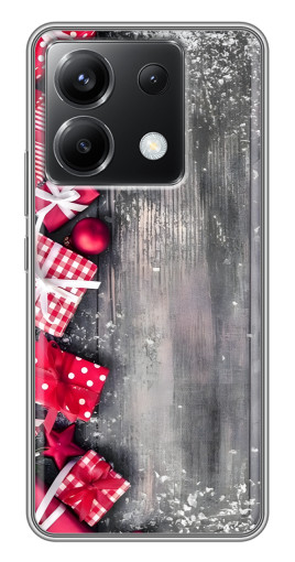 Чехол с печатью "Подарочный фон" для Xiaomi POCO X6 5G