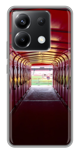 Чехол с печатью "Подтрибунная с Олд Трафорд" для Xiaomi POCO X6 5G