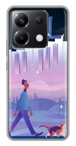 Силиконовый чехол с изображением "Постер к мультику" для Xiaomi POCO X6 5G