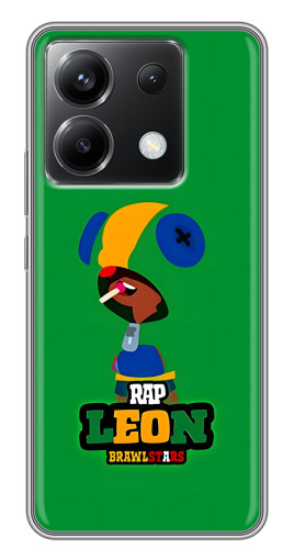Чехол с картинкой "RAP Leon" для Xiaomi POCO X6 5G