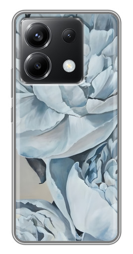Чехол с картинкой "Рисунок пионы" для Xiaomi POCO X6 5G