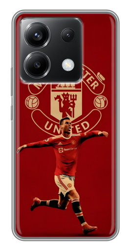 Чехол с принтом "Ronaldo в МЮ" для Xiaomi POCO X6 5G