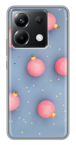 Чехол с картинкой "Розовые шары" для Xiaomi POCO X6 5G