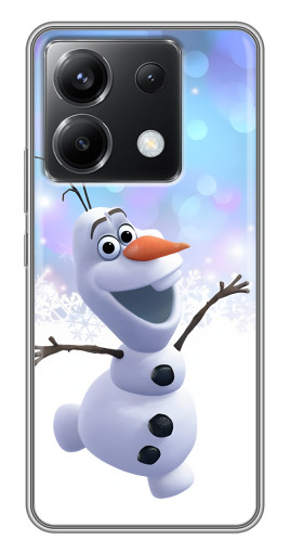 Чехол с принтом "Снеговик Олаф" для Xiaomi POCO X6 5G