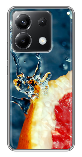 Чехол с печатью "Сочный грейпфрут" для Xiaomi POCO X6 5G