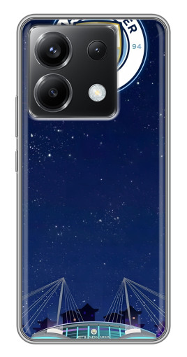 Чехол с принтом "Стадион Ман Сити" для Xiaomi POCO X6 5G