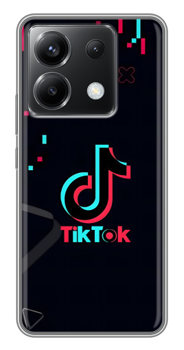 Чехол с печатью "Стиль TikTok" для Xiaomi POCO X6 5G