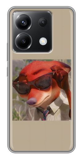Силиконовый чехол с изображением "Стильный Ник" для Xiaomi POCO X6 5G