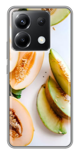 Чехол с печатью "Свежие дыньки" для Xiaomi POCO X6 5G