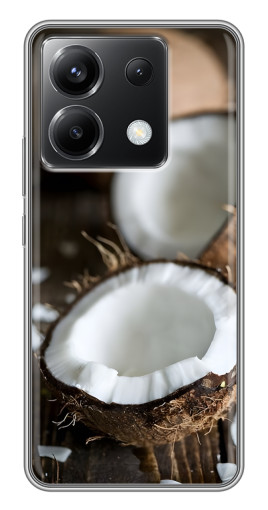 Чехол с картинкой "Свежий кокос" для Xiaomi POCO X6 5G