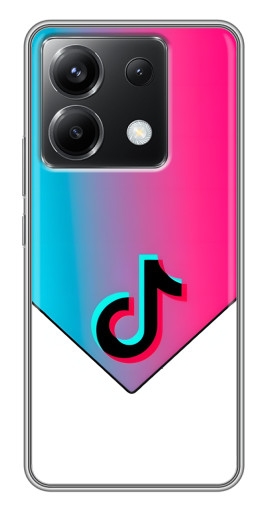 Чехол с печатью "Tiktok Logo" для Xiaomi POCO X6 5G