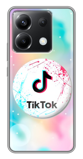 Чехол с печатью "TikTok принт" для Xiaomi POCO X6 5G