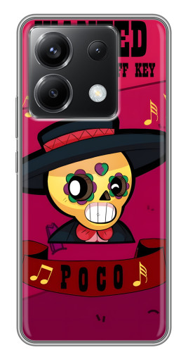 Чехол с картинкой "WANTED POCO" для Xiaomi POCO X6 5G
