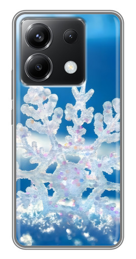 Чехол с картинкой "Яркая снежинка" для Xiaomi POCO X6 5G