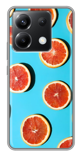 Чехол с принтом "Яркие грейпфруты" для Xiaomi POCO X6 5G