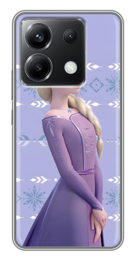 Силиконовый чехол с изображением "Ельза" для Xiaomi POCO X6 5G