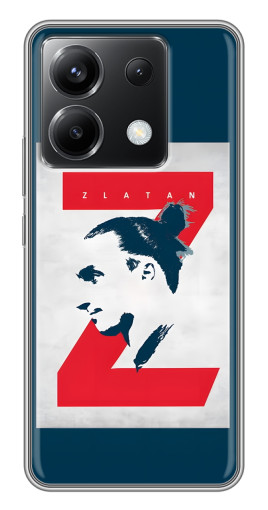 Чехол с картинкой "Zlatan" для Xiaomi POCO X6 5G