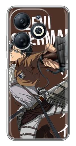 Чехол с принтом "Ackermankerman levi" для Infinix Smart 8