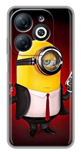 Чехол с картинкой "Агент Миньон" для Infinix Smart 8