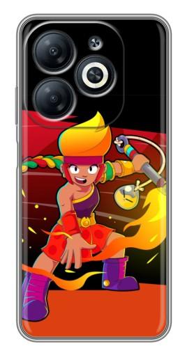 Чехол с принтом "Амбер в дуэли" для Infinix Smart 8
