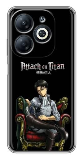 Чехол с картинкой "Атака на Титанов" для Infinix Smart 8