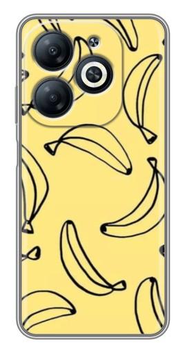 Силиконовый чехол с изображением "Бананчики" для Infinix Smart 8