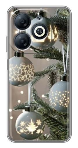 Чехол с принтом "Белые шары " для Infinix Smart 8