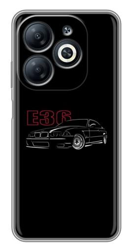 Чехол с печатью "BMW E36" для Infinix Smart 8
