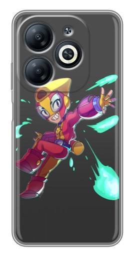 Чехол с картинкой "Боец MAX" для Infinix Smart 8