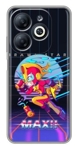 Чехол с печатью "Brawl MAX" для Infinix Smart 8