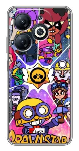 Чехол с картинкой "Brawl заставка" для Infinix Smart 8