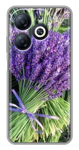 Чехол с картинкой "Букет лаванды" для Infinix Smart 8