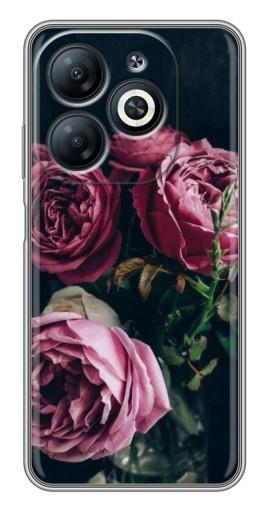 Чехол с принтом "Букет роз" для Infinix Smart 8