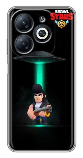 Силиконовый чехол с изображением "Bull инопланетянин" для Infinix Smart 8