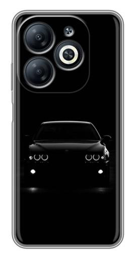 Чехол с картинкой "Черный бумер" для Infinix Smart 8
