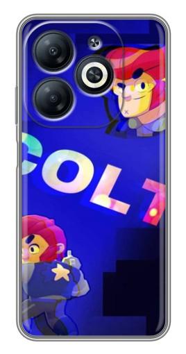 Чехол с печатью "Colt шпион" для Infinix Smart 8