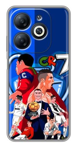 Чехол с картинкой "CR7" для Infinix Smart 8