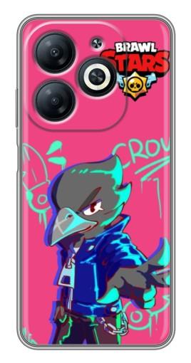 Чехол с печатью "Crow Asassin" для Infinix Smart 8