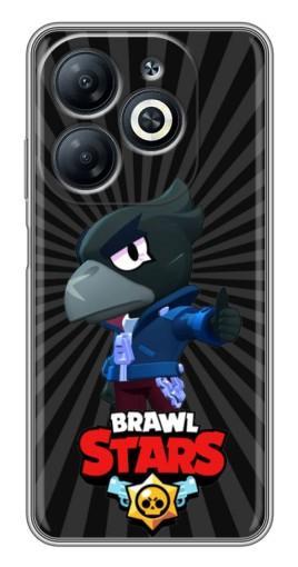 Чехол с принтом "Crow Brawl Stars" для Infinix Smart 8